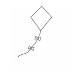 Cometa para decorar