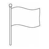 Bandera sin símbolo